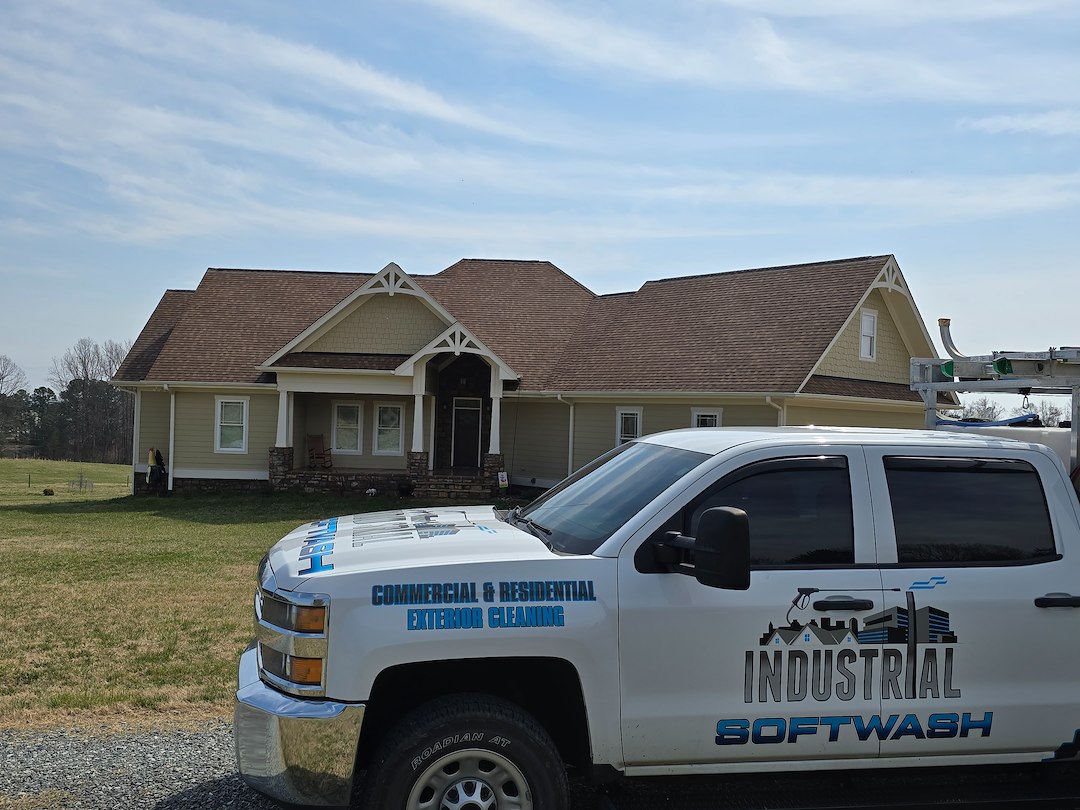 Roof Washing and House Washing in Roxboro, NC Image